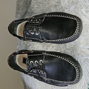 Real leather loafer men estimate sz 9